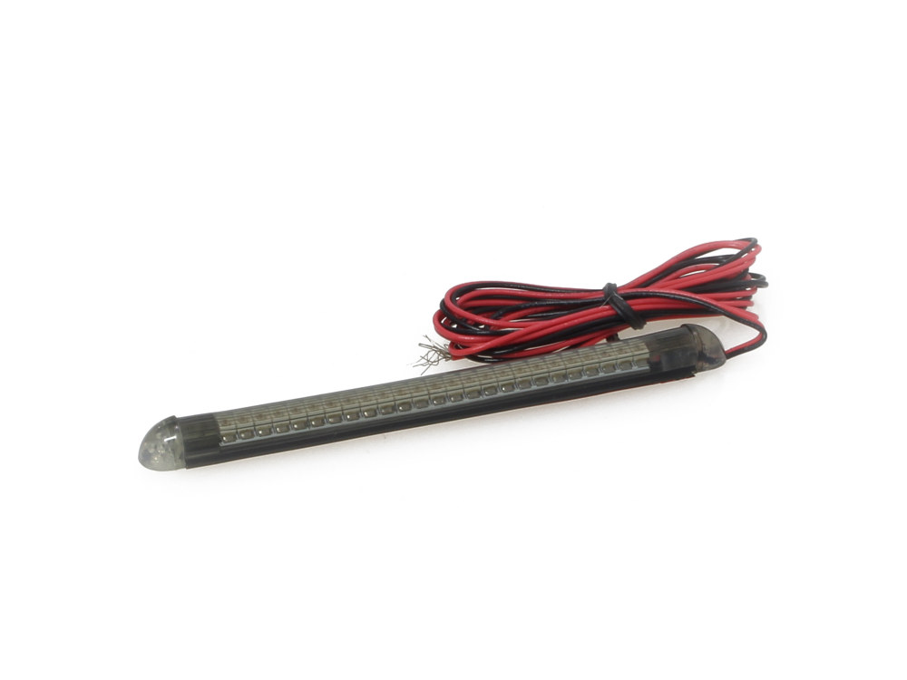 Custom Dynamics 100mm TruFLEX Taillight Strip with Smoked Tube & Red LED.