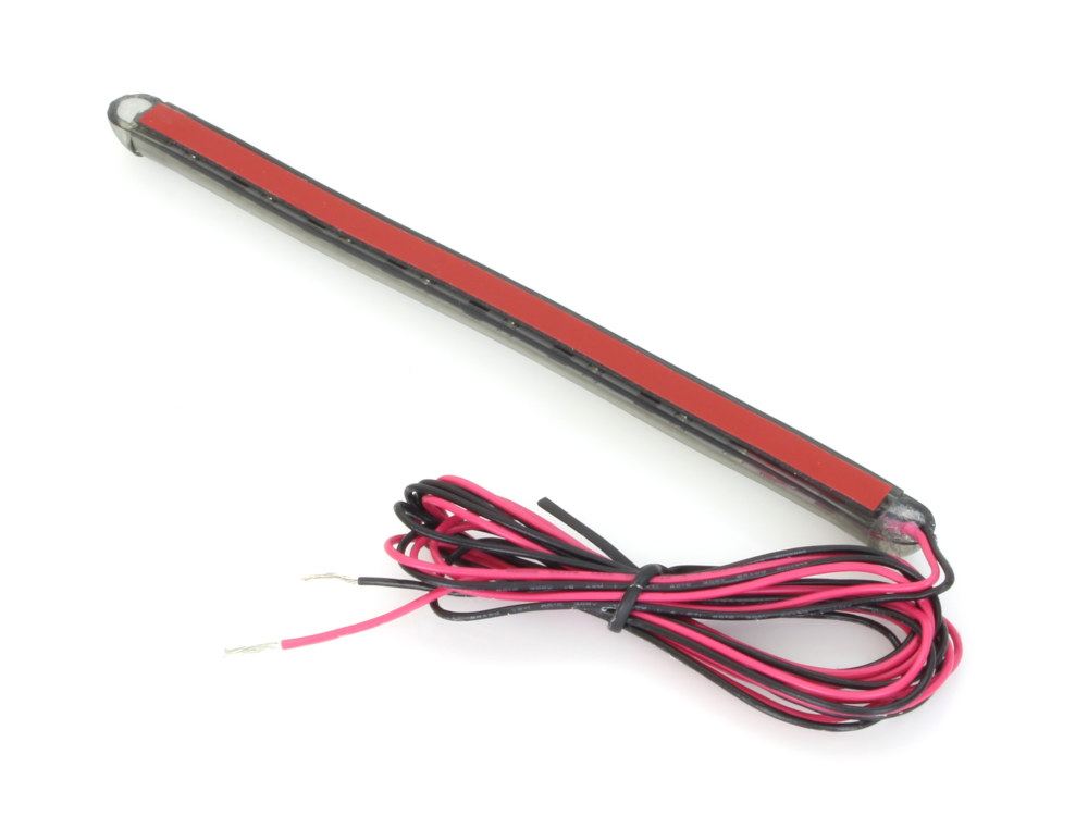 Custom Dynamics 145mm TruFLEX Taillight Strip with Smoked Tube & Red LED.