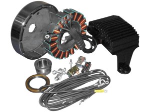Cycle Electric Inc 50 Amp 3 Phase Alternator Kit. Fits Touring 1999-2003. Cycle Electric Inc 50 Amp 3 Phase Alternator Kit. Fits Touring 1999-2003.