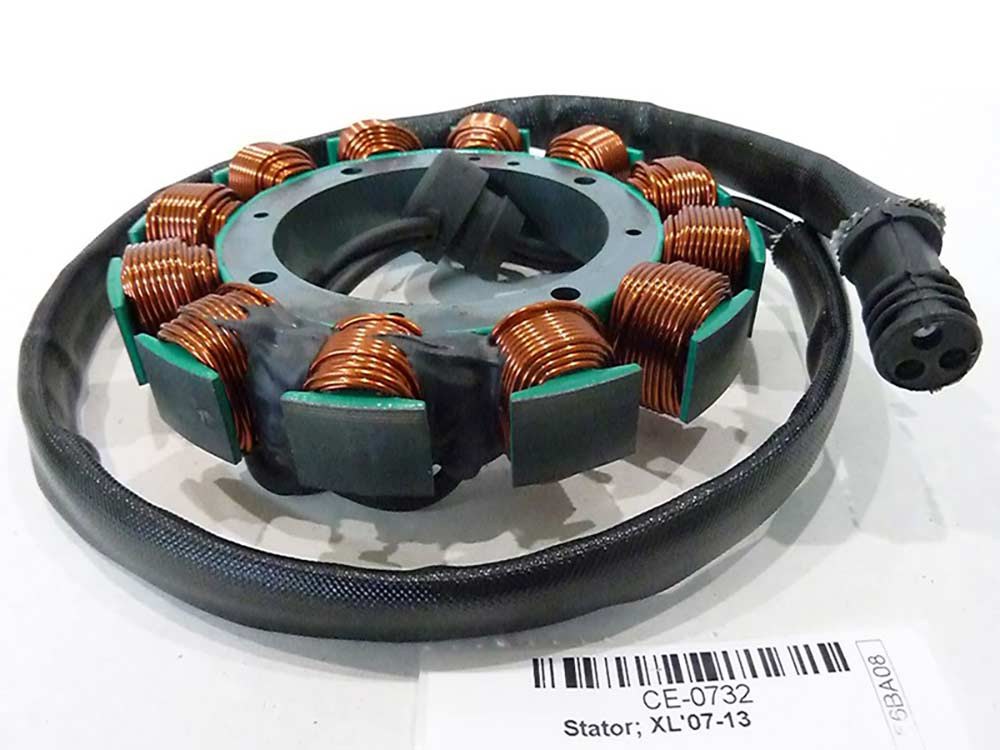 Cycle Electric Inc Stator. Fits Sportster 2007-2013 & XR1200 2008-2013.