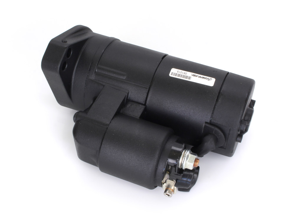 Compu Fire 2.0kw Gen3 Starter Motor – Black. Fits Big Twin 1989-2006.
