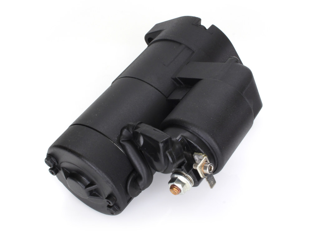 Compu Fire 2.0kw Gen3 Starter Motor – Black. Fits Big Twin 1989-2006.