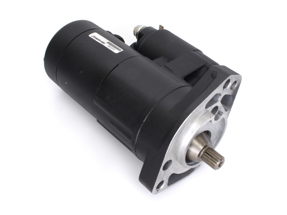 Compu Fire 2.0kw Gen3 Starter Motor – Black. Fits Big Twin 1989-2006.