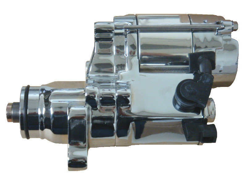 Compu Fire 1.6kw Starter Motor – Chrome. Fits Softail 2007-2017, Dyna 2006-2017 & Touring 2007-2016.