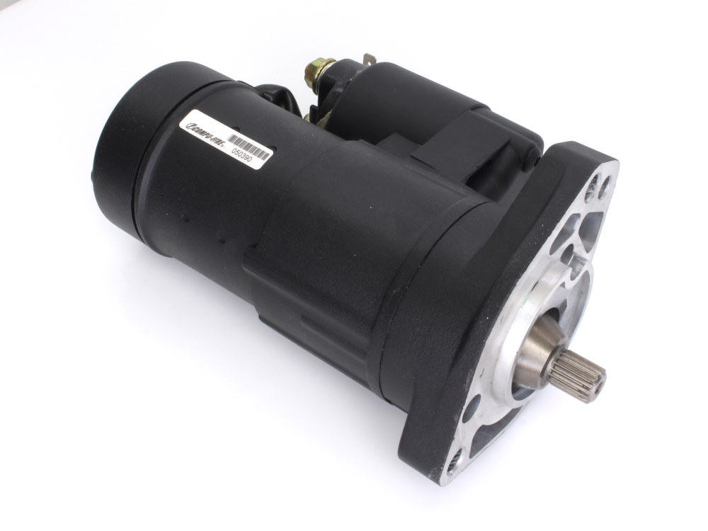 Compu Fire 2.0kw Gen3 Starter Motor – Black. Fits all Fuel Injected Twin Cam 1999-2006 excluding 2006 Dyna.