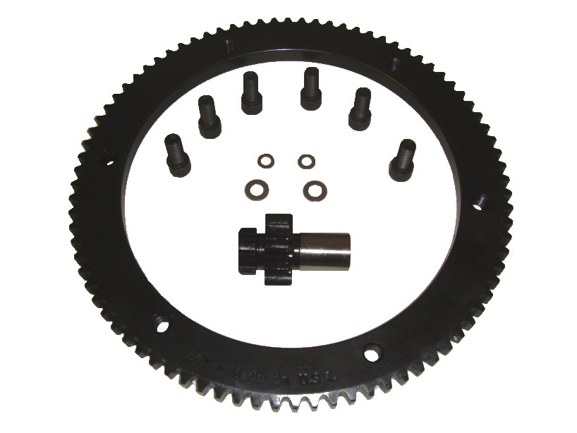Compu Fire 84T Starter Ring Gear Kit. Fits Big Twin 1994-1997.