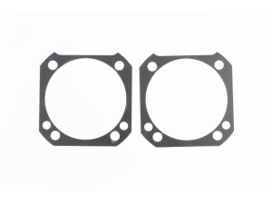Cometic Gaskets 0.020in. Thick Cylinder Base Gaskets. Fits Twin Cam with 4-1/8in. Cylinders on OEM HD Cases. Cometic Gaskets 0.020in. Thick Cylinder Base Gaskets. Fits Twin Cam with 4-1/8in. Cylinders on OEM HD Cases.
