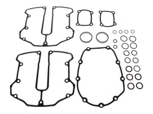 Cometic Gaskets Cam Change Gasket Kit with Rocker Gaskets. Fits Milwaukee-Eight 2017up. Cometic Gaskets Cam Change Gasket Kit with Rocker Gaskets. Fits Milwaukee-Eight 2017up.