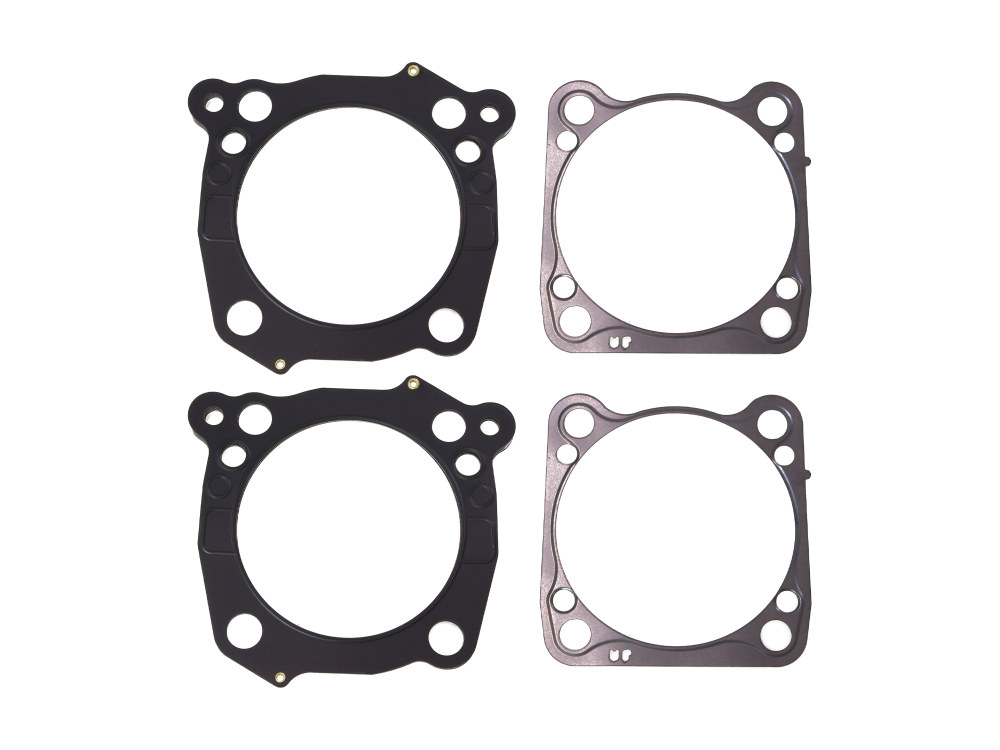 Cometic Gaskets Head & Base Gasket Set. 0.030in. MLS Head Gasket, 0.014in. Base. Fits Touring 2017-2024 & Softail 2018-2024 with S&S 129/132ci (4.320in.) Engine or SE131 (4.310in.) Engine.