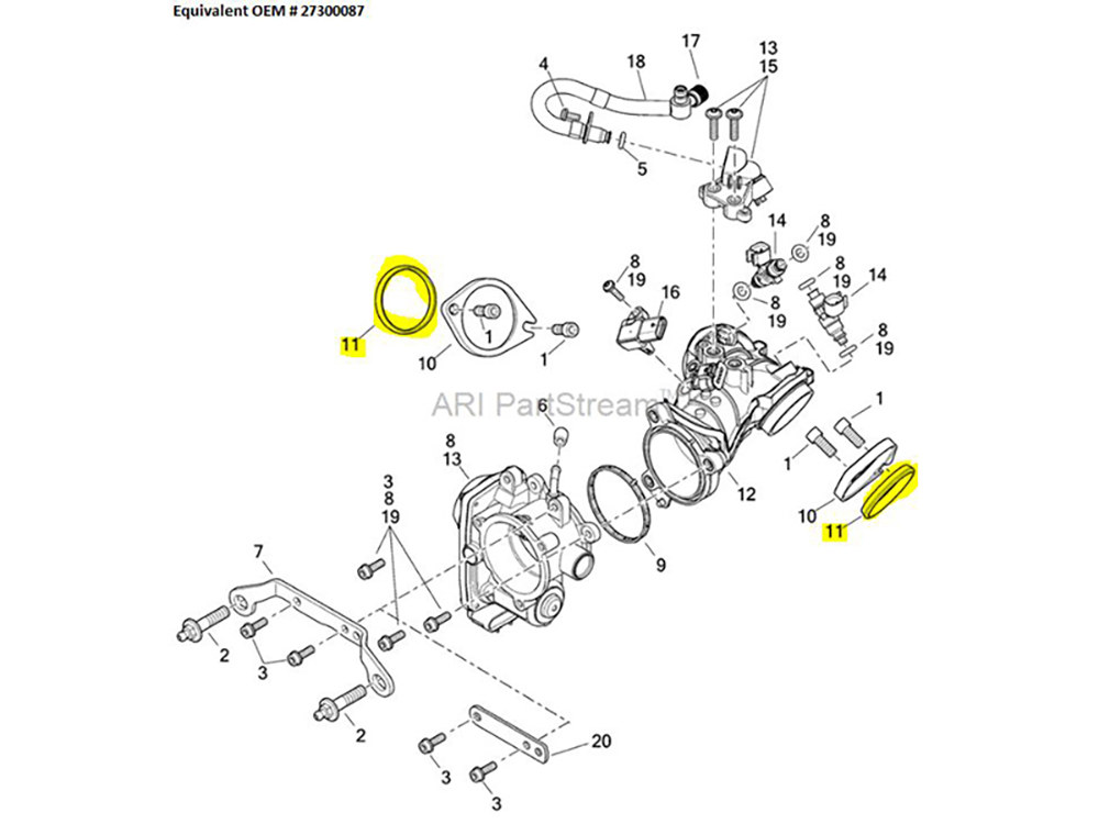 Seal; Intake Manifold FLH%2717-24 &