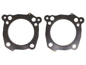 Cometic Gaskets 0.040in. Thick MLX Cylinder Head Gaskets. Fits Touring 2017-2024 & Softail 2018-2024 with OEM 107 to 124 or OEM 114/117 to 128 & 4.250in. Big Bore Kit. Cometic Gaskets 0.040in. Thick MLX Cylinder Head Gaskets. Fits Touring 2017-2024 & Softail 2018-2024 with OEM 107 to 124 or OEM 114/117 to 128 & 4.250in. Big Bore Kit.