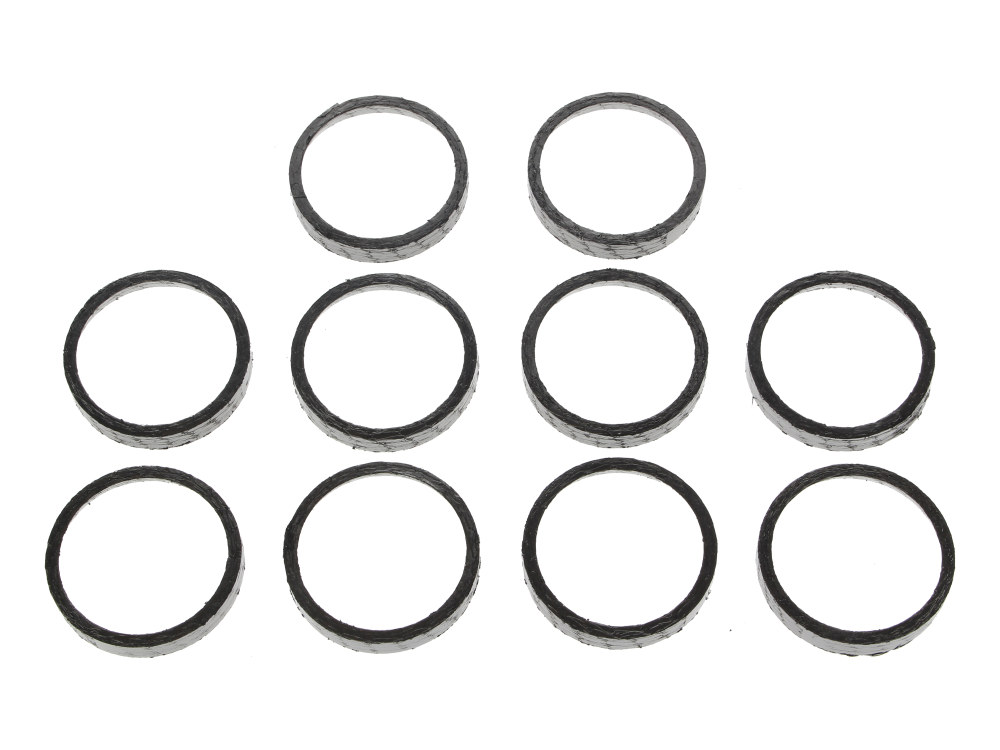 Cometic Gaskets Tapered Exhaust Gasket – Pack of 10. Fits Big Twin 1984up & Sportster 1986-21.