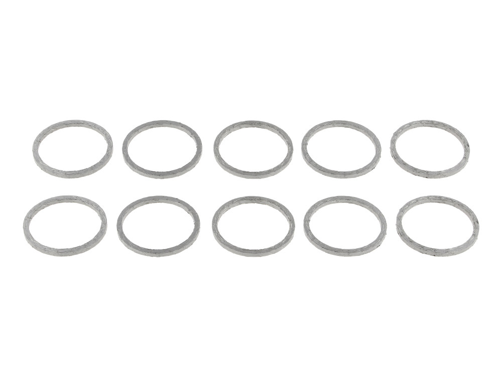 Cometic Gaskets Race/Screamin Eagle Style Exhaust Gaskets – Pack of 10. Fits Big Twin 1984up & Sportster 1986-2021.