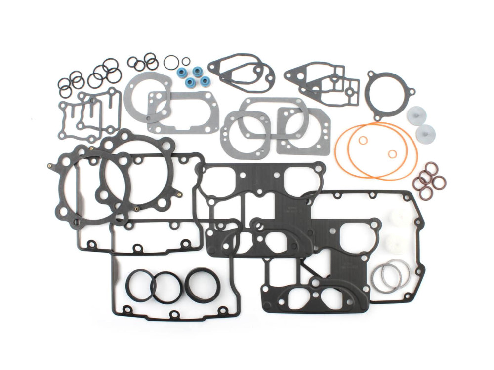Cometic Gaskets Top End Gasket Kit. Fits Twin Cam 2007-2017 with 110ci with 4.000in. Bore with 0.030in. Head Gaskets.