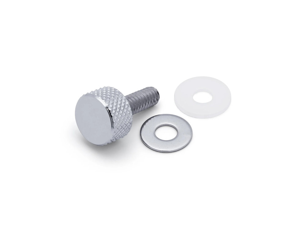 Seat Bolt; Rear Mount Knob Chr