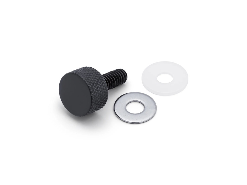 Seat Bolt; Rear Mount Knob Blk