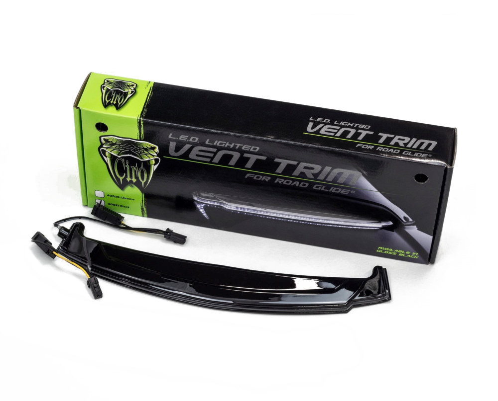 Lighted Vent Trim; Blk FLTRX%2715-23