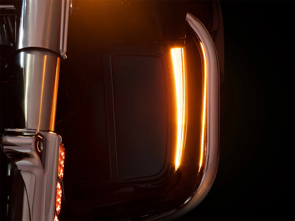 Lower Fairing LED%27s; FLHT%2714up Chr