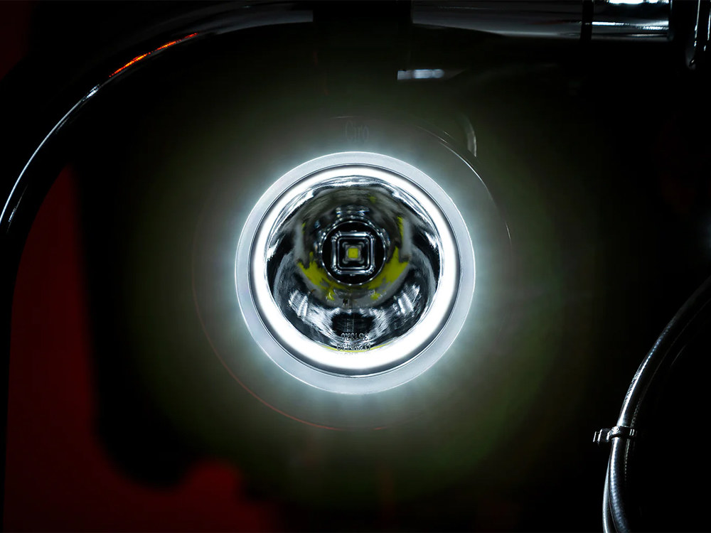 Ciro3D TAC-10 Light Cannons Passing Lamp Kit. Engine Guard Mounted Driving Lights – Black. Fits 1-1/4in. Engine Guard Tubing.