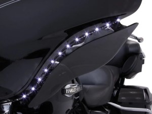 Ciro3D Bat Blades with Amber LED Turn Signals & White LED Running Lights. Fits Touring 2014-2023 with Batwing Fairing Ciro3D Bat Blades with Amber LED Turn Signals & White LED Running Lights. Fits Touring 2014-2023 with Batwing Fairing