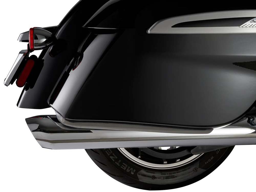 Ciro3D Machete Saddlebag LED Lights. Red Run, Brake & Turn with Smoke Lens. Fits Indian Touring 2019up with Hard Saddlebags