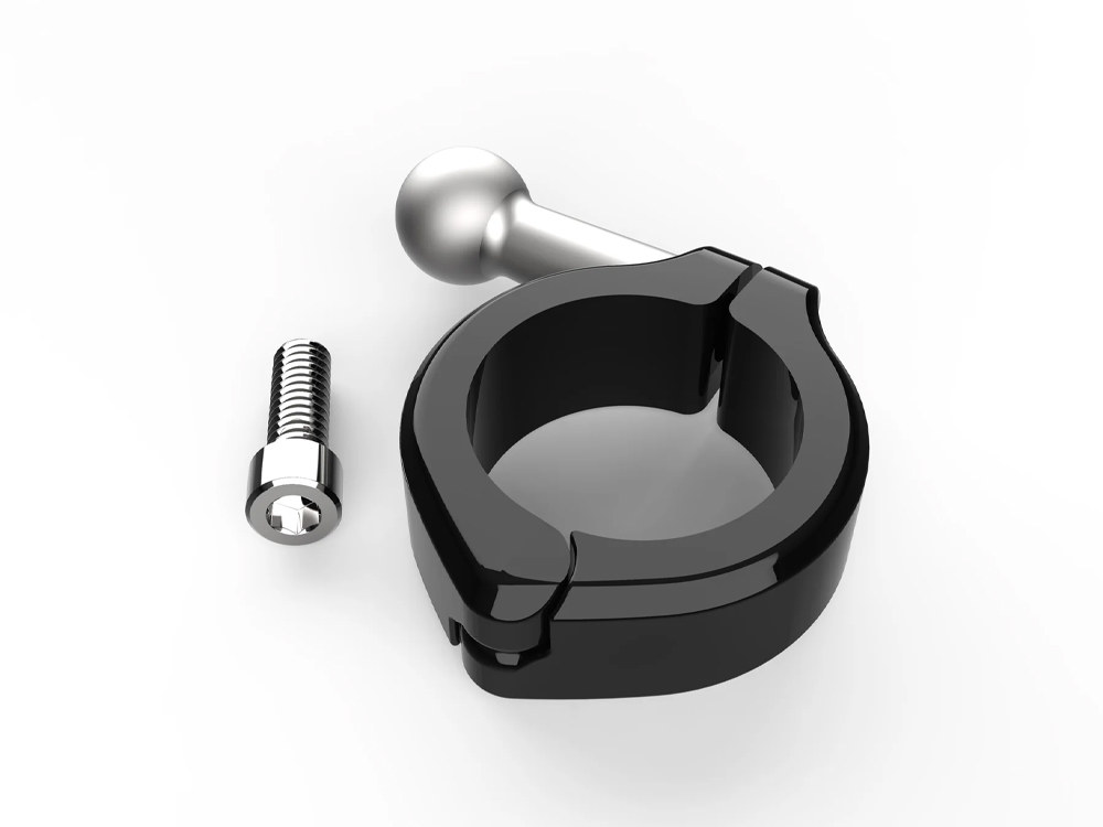 Ciro3D Big Ass Drink Holder with 1-1/4in. Clamp – Black