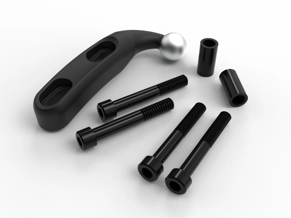 Ciro3D Standard Smartphone / GPS Holder – Black Perch Mount