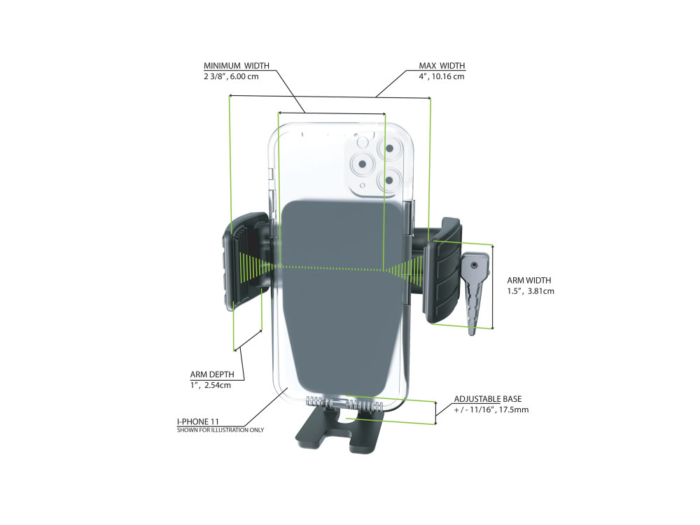 Phone Holder; w/Cybercharger
