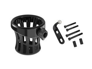 Ciro3D Drink Holder with Perch Mount – Black Ciro3D Drink Holder with Perch Mount – Black