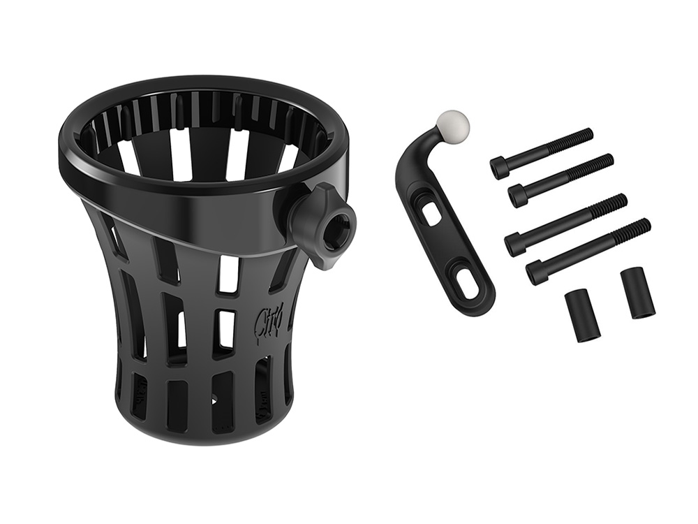 Ciro3D Big Ass Drink Holder with Perch Mount – Black