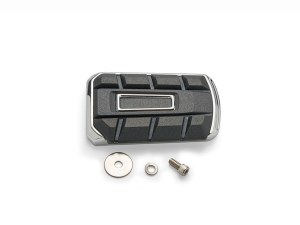 Ciro3D Chicane Brake Pedal Pad – Chrome. Fits Touring 1980up, FL Softail 1986-2017 & Dyna Switchback 2012-2016 Ciro3D Chicane Brake Pedal Pad – Chrome. Fits Touring 1980up, FL Softail 1986-2017 & Dyna Switchback 2012-2016