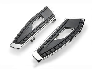 Ciro3D Front Chicane Floorboards – Chrome. Fits Touring 1980up, FL Softail 1986-2017 & Dyna Switchback 2012-2016 Ciro3D Front Chicane Floorboards – Chrome. Fits Touring 1980up, FL Softail 1986-2017 & Dyna Switchback 2012-2016