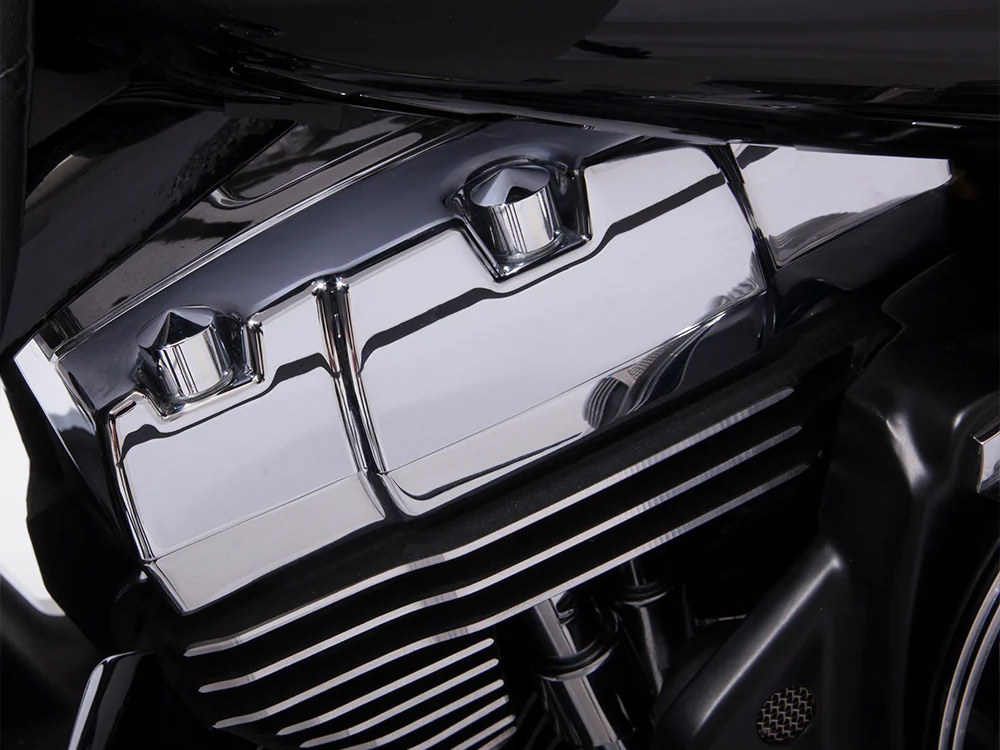 Ciro3D Rocker Cover Bolt Covers – Chrome. Fits Twin Cam 1999-2017