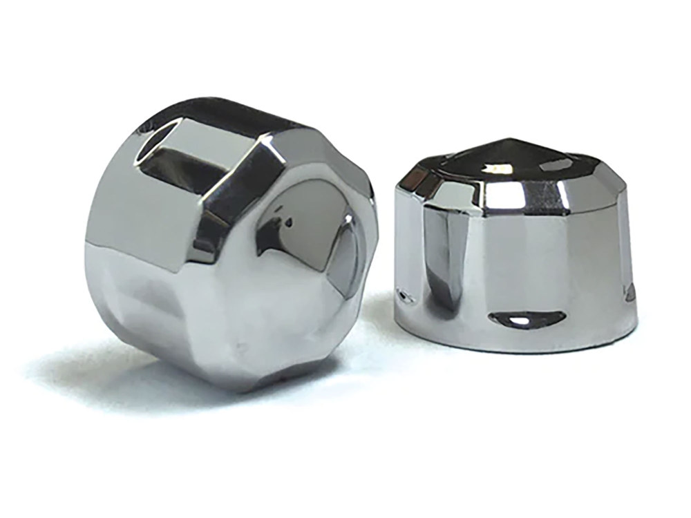 Bolt Cvrs; Diamond Cut Chr 1/4