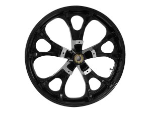 Coastal Moto 21in. x 3.50in. wide Largo 3D Wheel with Front Hub – Gloss Black. Fits Touring 2008up with ABS Coastal Moto 21in. x 3.50in. wide Largo 3D Wheel with Front Hub – Gloss Black. Fits Touring 2008up with ABS
