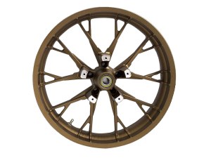 Coastal Moto 21in. x 3.50in. wide Marlin 3D Wheel with Front Hub – Bronze. Fits Touring 2008up with ABS Coastal Moto 21in. x 3.50in. wide Marlin 3D Wheel with Front Hub – Bronze. Fits Touring 2008up with ABS