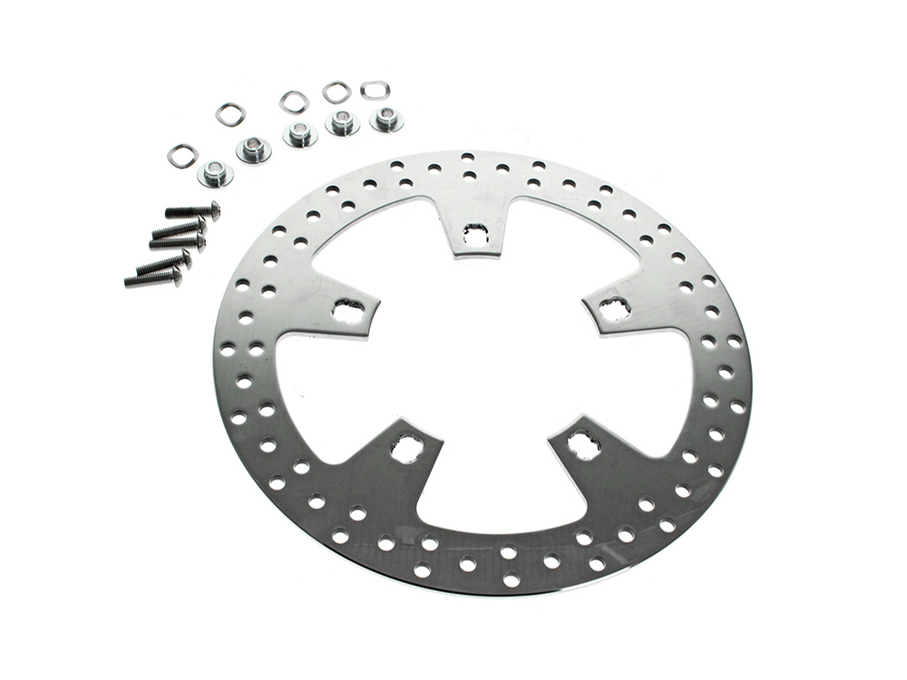 Coastal Moto 12.6in. Front Disc Rotor – Polished. Fits Touring 2024up with Coastal Moto Wheel