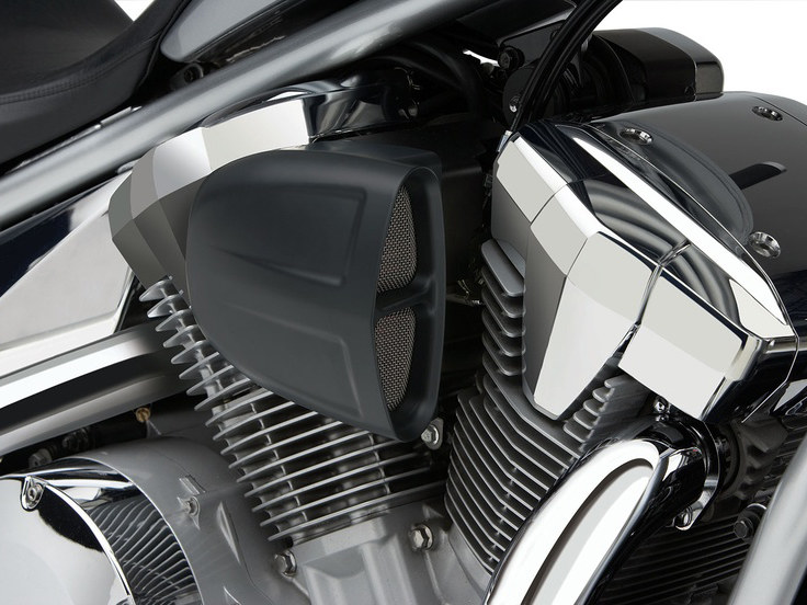 A/Filter; PowrFlo, Honda Fury Blk