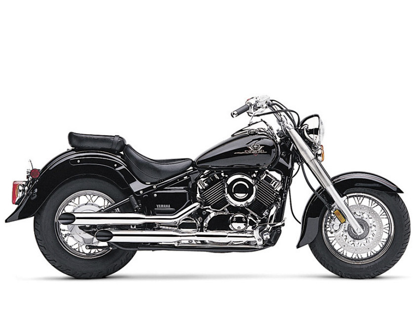 COBRA EXHAUST Exhaust with Slash Cut Mufflers – Chrome. Fits Yamaha V-Star XVS650 1998-2019
