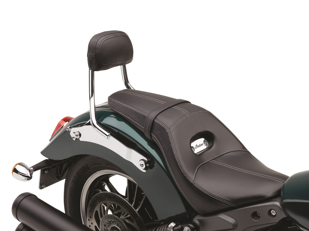 COBRA EXHAUST Quick Detachable Sissy Bar Kit – Chrome. Fits Scout 2015up with Dual Seat.