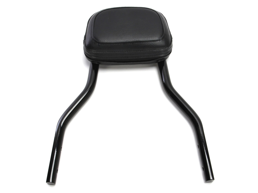 COBRA EXHAUST Short Quick Detachable Sissy Bar Kit – Black. Fits FX Softail 2006-2015 & Fatboy 2007-2017 with 200mm Rear Tyre.