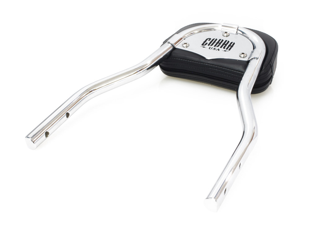 COBRA EXHAUST Short Quick Detachable Sissy Bar Kit – Chrome. Fits Sportster 2004-2021