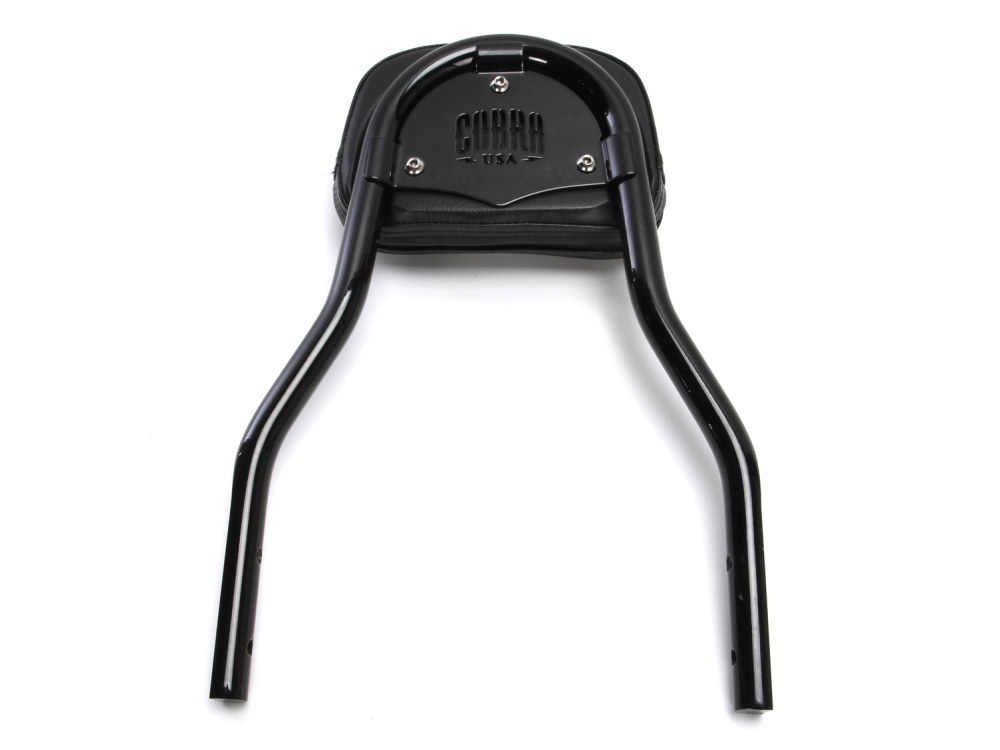 COBRA EXHAUST Short Quick Detachable Sissy Bar Kit – Black. Fits Sportster 2004-2021
