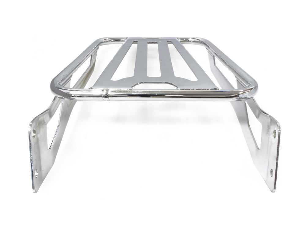 COBRA EXHAUST Quick Detachable Luggage Rack – Chrome. Fits Cobra Sissy Bars #’s COB-602-2001, COB-602-2004 & COB-602-2005.