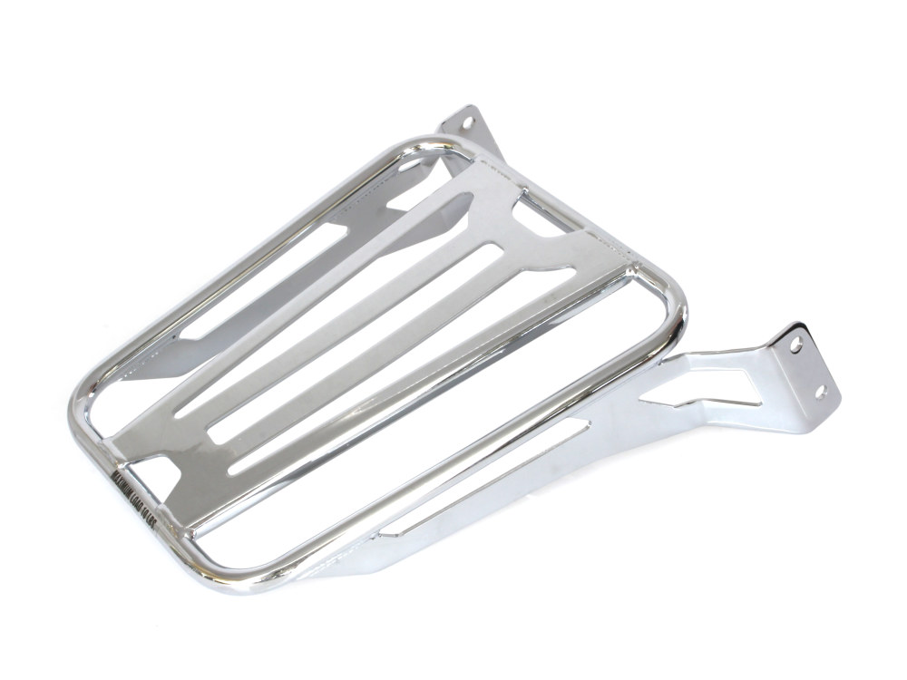 COBRA EXHAUST Quick Detachable Luggage Rack – Chrome. Fits Cobra Sissy Bar # COB-602-2002.