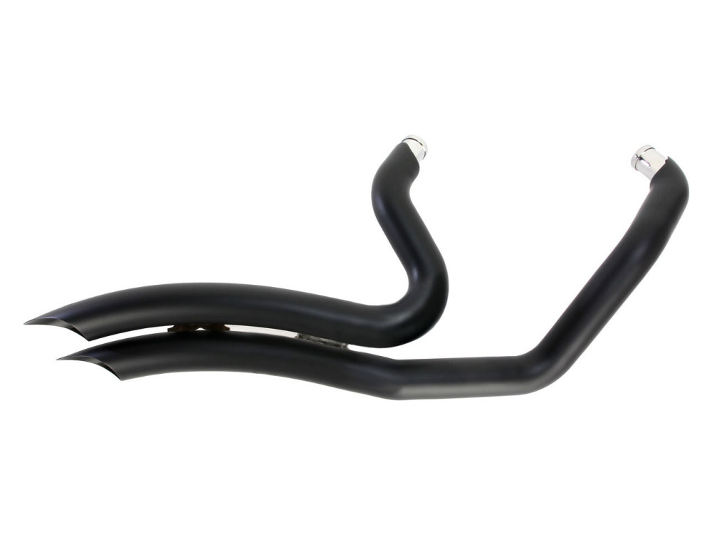 COBRA EXHAUST Speedster Short Swept Exhaust – Black. Fits Sportster 2014-2021