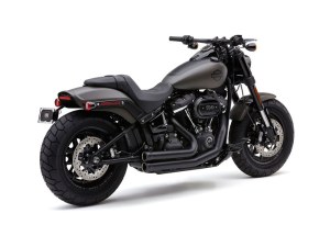 COBRA EXHAUST Speedster 909 Exhaust – Black. Fits Fat Bob 2018-2024 COBRA EXHAUST Speedster 909 Exhaust – Black. Fits Fat Bob 2018-2024