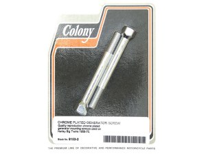 Colony Machine Generator Bolts. Fits Big Twin 1958-1970. Colony Machine Generator Bolts. Fits Big Twin 1958-1970.