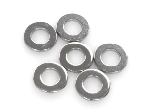 Colony Machine 3/8in. Flat Washer – Chrome. Pack 6. Colony Machine 3/8in. Flat Washer – Chrome. Pack 6.