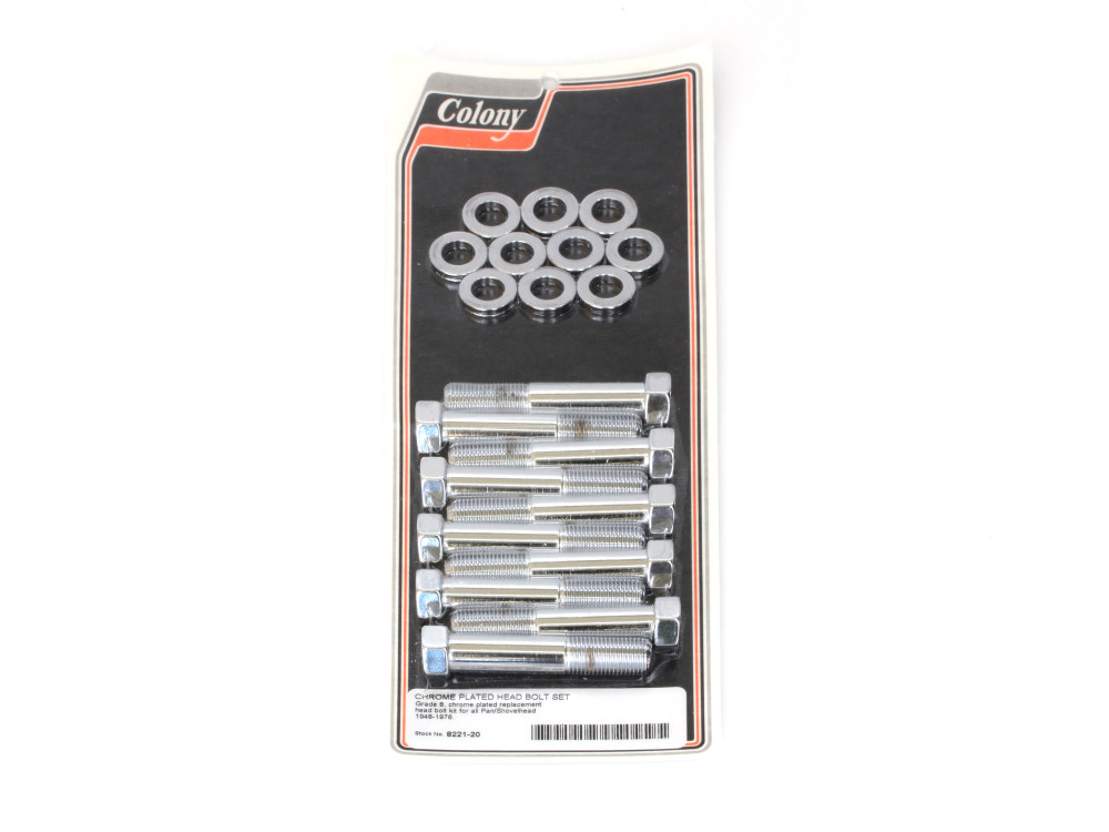 Head Bolts; BT%2748-84 Stk Chr